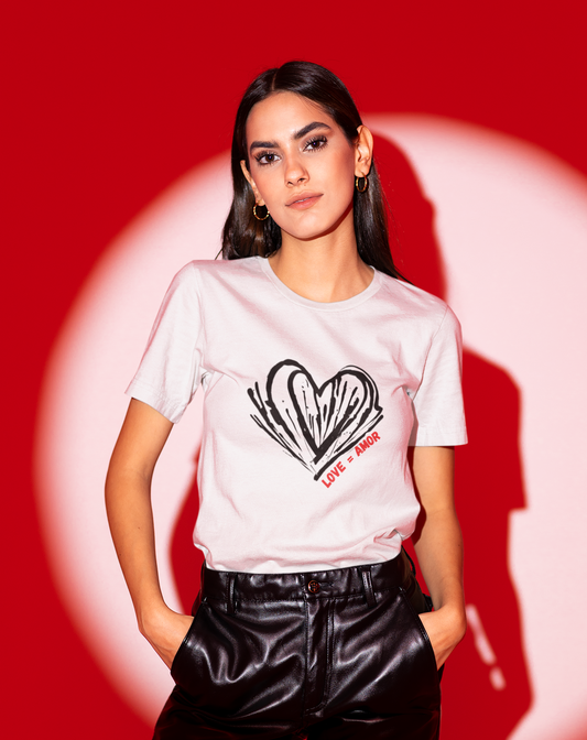 Love = Amor Jersey Tee